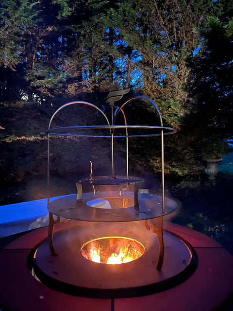 Cage brasero pour 1000 & 1500 Acier Haute Température