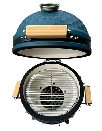 Kamado Bee Grill Mini Signal Blue