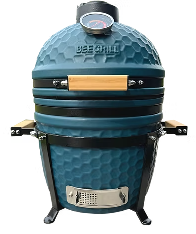 Kamado Bee Grill Mini Signal Blue