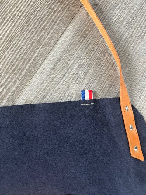 Tablier en cuir artisanal Français Le Forgeur