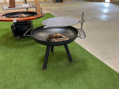 Brasero 3 pieds diamètre 750 et 1000 kit adaptation grille