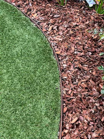 Bordure de massif acier corten