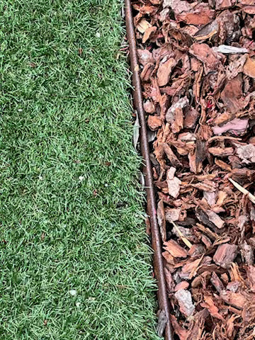 Bordure de massif acier corten