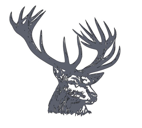 Plaque murale cerf 4 1100x1100