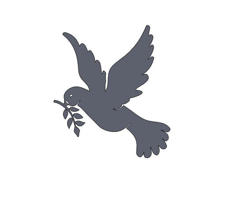 Plaque murale colombe