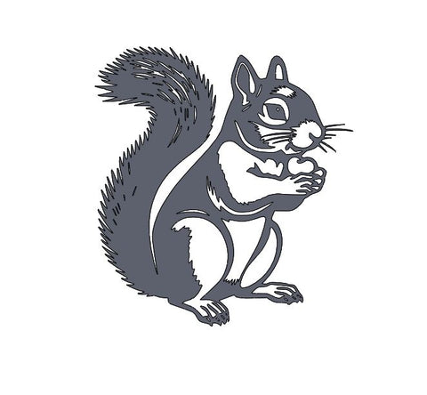 Plaque murale écureuil 400 x 440