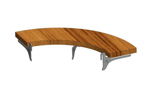 Couronne bois pour brasero 750 rond (en 4 éléments )