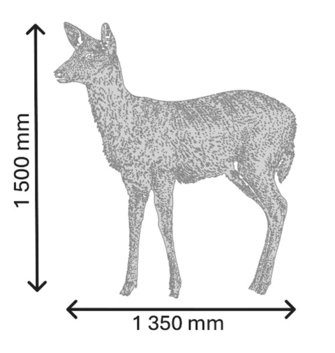 Biche acier corten