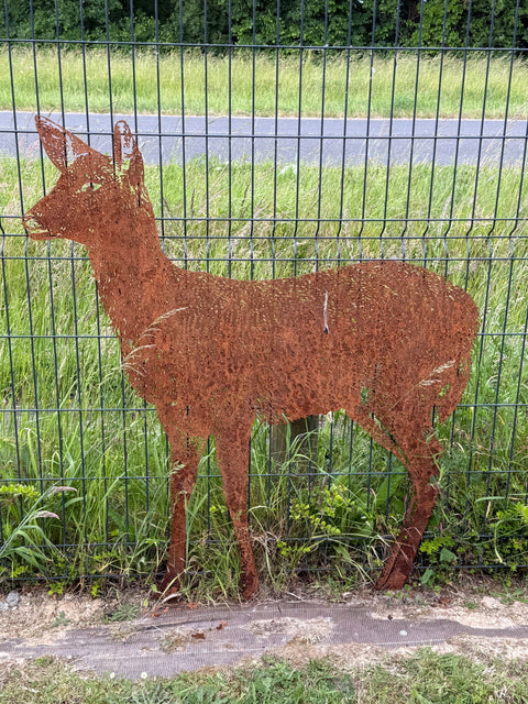 Biche acier corten