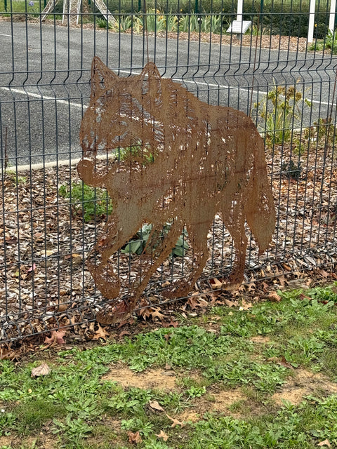 Loup Acier Corten
