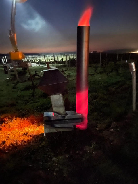La Chaufferette sirocco pour Vignes et Vergers AVEC PIEDS