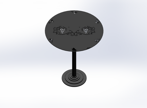 Table Haute Grappe de Raisin