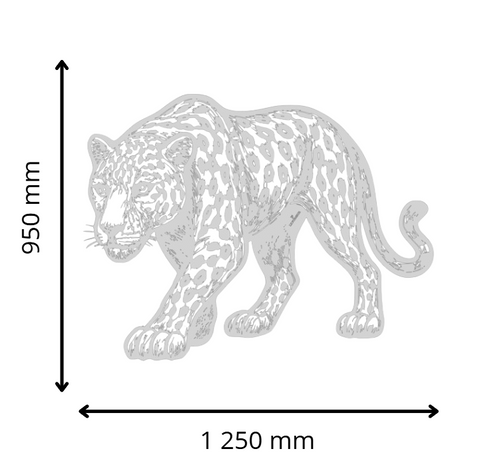 Panthère Acier Corten